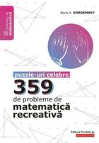 Link spre „359 de probleme de matematică recreativă“.