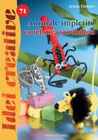 Linkul cărții „Animale împletite cu tehnica scoubidou“.