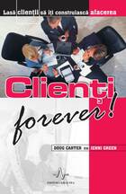 Linkul cărții „Clienți forever“.