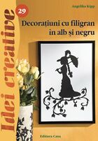 Informații detaliate carte „Decorațiuni cu filigran în alb și negru“.