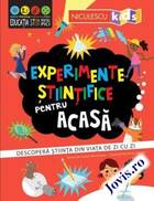 Linkul cărții „Experimente științifice pentru acasă“.