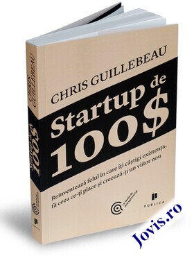 Linkul cărții „Startup de 100$“.