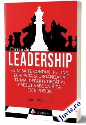 Coperta cărții: Cartea de leadership de la editura ACT și Politon.