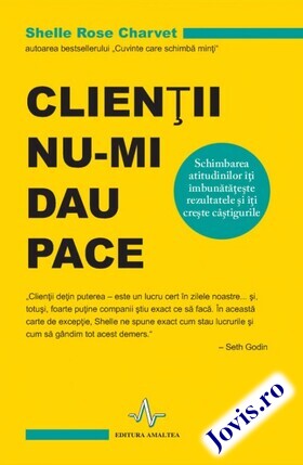 Coperta cărții: Clienții nu-mi dau pace de la editura Amaltea.
