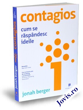Coperta cărții: Contagios – Cum se răspândesc ideile de la editura Publica.