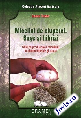 Coperta cărții: Miceliul de ciuperci. Sușe și hibrizi de la editura Gramen.