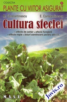 Coperta cărții: Cultura sfeclei – Sfecla de zahăr, sfecla furajeră, sfecla roșie, loturi semincere de sfeclă de la editura MAST.