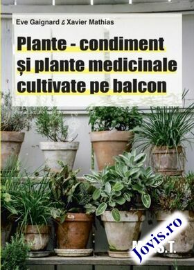 Link spre cartea „Plante-condiment și plante medicinale cultivate pe balcon“.