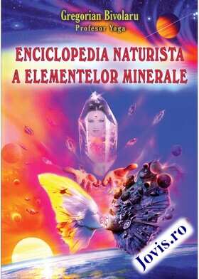 Coperta cărții: Enciclopedia naturistă a elementelor minerale de la editura Shambala.