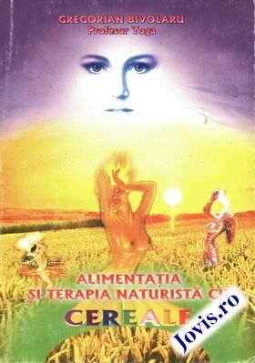 Coperta cărții: Alimentația și terapia naturistă cu cereale de la editura Shambala.
