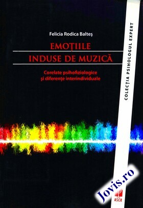 Descriere a cărții „Emoțiile induse de muzică“.