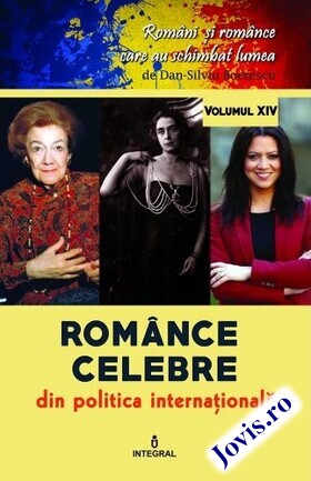Linkul cărții „Românce celebre din politica internațională“.