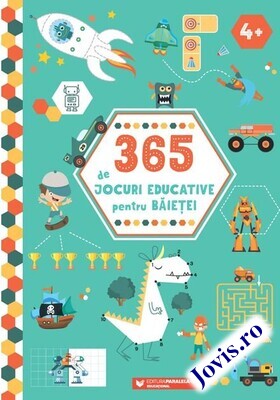Link spre „365 de jocuri educative pentru băieței (4 ani +)“.