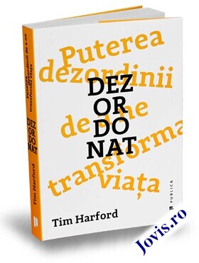 Coperta cărții: Dezordonat – Puterea dezordinii de a ne transforma viața de la editura Publica.