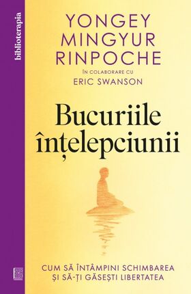Coperta cărții: Bucuriile înțelepciunii – Cum să întâmpini schimbarea și să-ți găsești libertatea de la editura Curtea Veche.