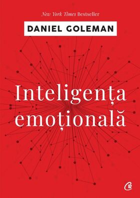 Coperta cărții: Inteligența emoțională de la editura Curtea Veche.