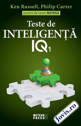 Coperta cărții: Teste de inteligență IQ. Vol. 1 de la editura Meteor Press.