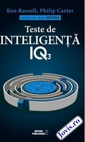 Coperta cărții: Teste de inteligență IQ. Vol. 3 de la editura Meteor Press.