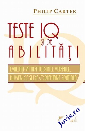 Detalii carte „Teste IQ și de abilități“.