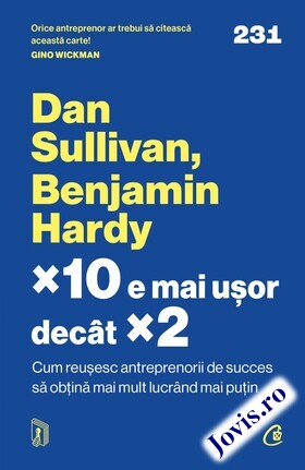 Link către cartea „×10 e mai ușor decât ×2“.