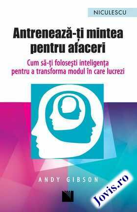 Link către descrierea cărții „Antrenează-ți mintea pentru afaceri“.