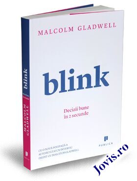 Coperta cărții: Blink – Decizii bune în 2 secunde de la editura Publica.
