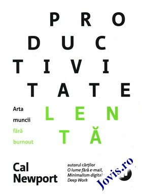 Detalii despre cartea „Productivitate lentă“.