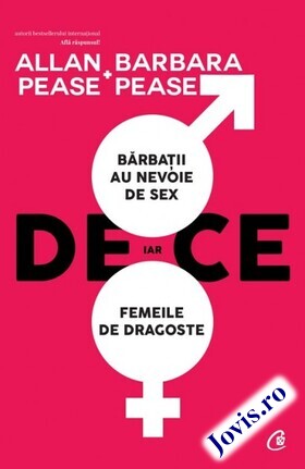 Coperta cărții: De ce bărbații au nevoie de sex, iar femeile de dragoste de la editura Curtea Veche.