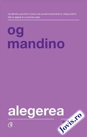 Detaliile cărții „Alegerea“.