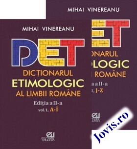Link explicații carte „Dicționarul etimologic al limbii române. Vol. 1+2“.