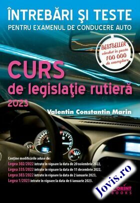 Informații carte „Curs de legislație rutieră 2018“.