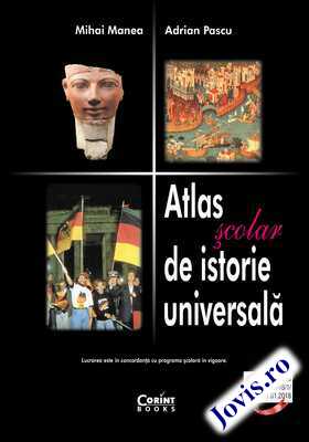 Link către descrierea cărții „Atlas școlar de istorie universală“.