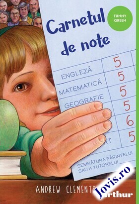 Coperta cărții: Carnetul de note de la editura Arthur.