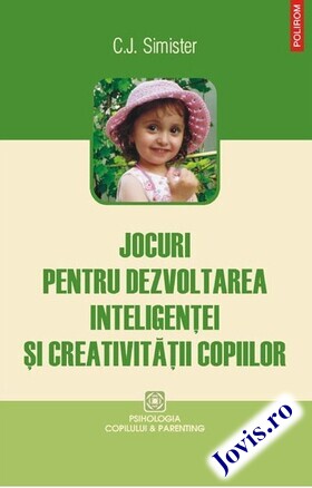 Link către cartea „Jocuri pentru dezvoltarea inteligenței și creativității copiilor“.