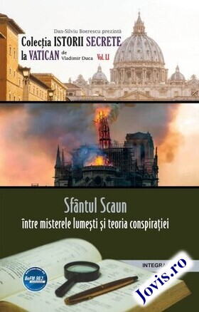 Coperta cărții: Sfântul Scaun între misterele lumești și teoria conspirației de la editura Integral.