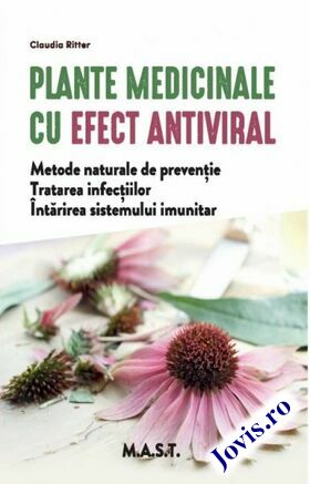 Linkul cărții „Plante medicinale cu efect antiviral“.