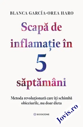 Coperta cărții: Scapă de inflamație în 5 săptămâni – Metoda revoluționară care îți schimbă obiceiurile, nu doar dieta de la editura Bookzone.