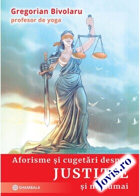 Coperta cărții: Aforisme și cugetări despre justiție și nu numai de la editura Shambala.
