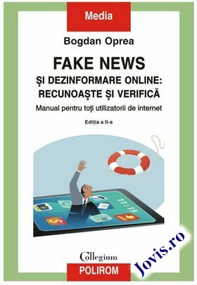 Coperta cărții: Fake news și dezinformare online – Manual pentru toți utilizatorii de internet de la editura Polirom.