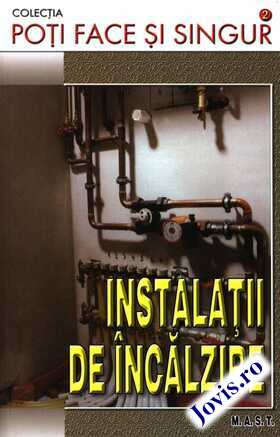 Coperta cărții: Instalații de încălzire de la editura MAST.