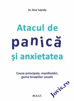 Coperta cărții: Atacul de panică și anxietatea – Cauze principale, manifestări, gama terapiilor uzuale de la editura MAST.