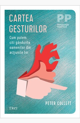 Coperta cărții: Cartea gesturilor – Cum putem citi gândurile oamenilor din gesturile lor de la editura Trei.