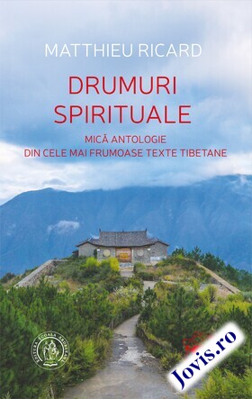 Coperta cărții: Drumuri spirituale – Mică antologie din cele mai frumoase texte tibetane de la editura Școala Ardeleană.