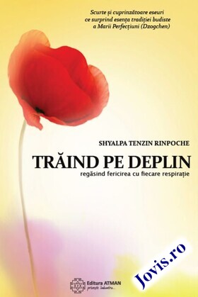 Coperta cărții: Trăind pe deplin – Regăsind fericirea cu fiecare respirație de la editura Atman.
