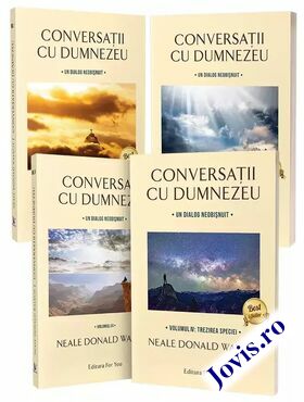 Coperta cărții: Conversații cu Dumnezeu - Vol. 1+2+3+4 – Un dialog neobișnuit de la editura For You.