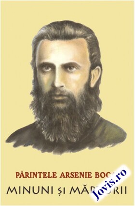 Coperta cărții: Părintele Arsenie Boca. Minuni și mărturii de la editura Meteor Press.