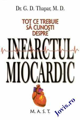 Link descriere carte „Tot ce trebuie să cunoști despre infarctul miocardic“.