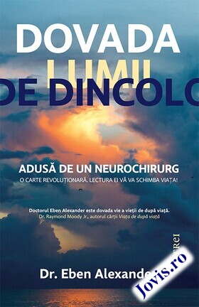 Coperta cărții: Dovada lumii de dincolo – adusă de un neurochirurg de la editura Lifestyle.