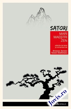Coperta cărții: Satori - Mari maeștri Zen de la editura Herald.