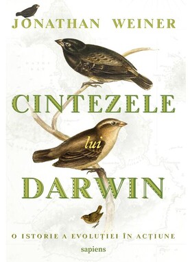 Coperta cărții: Cintezele lui Darwin – O istorie a evoluției în acțiune de la editura Art.
